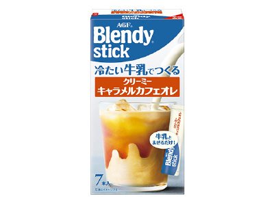 「ブレンディ」スティック　冷たい牛乳でつくるクリーミーキャラメルカフェオレ７本