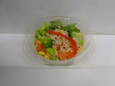 枝豆とほうれん草の冷たいスープ
