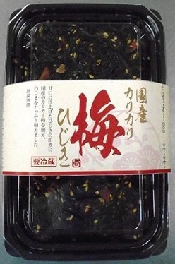 国産カリカリ梅ひじき