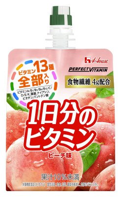 ＰＥＲＦＥＣＴ　ＶＩＴＡＭＩＮ　１日分のビタミンゼリー　食物繊維　パウチ