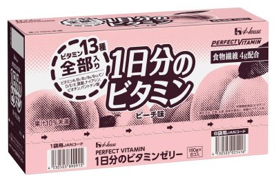 ＰＥＲＦＥＣＴ　ＶＩＴＡＭＩＮ　１日分のビタミンゼリー　食物繊維　パウチ