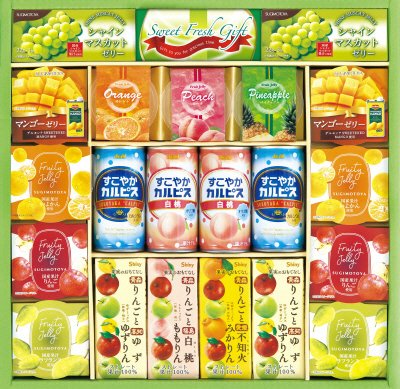 すこやかカルピス＆ゼリーギフト