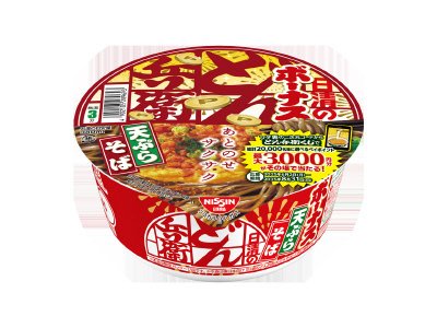 日清のボーナスどん兵衛　天ぷらそば