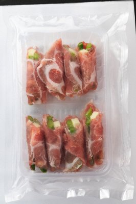アスパラチーズ豚肉巻