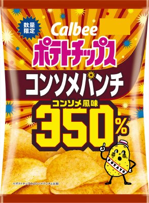 ポテトチップスコンソメパンチ３５０％