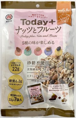 Today＋ナッツとフルーツ