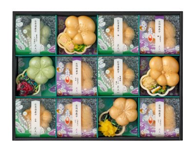 辻が花　お茶漬・お吸物最中詰合せ