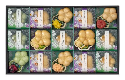 辻が花　お茶漬・お吸物最中詰合せ