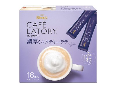 「ブレンディカフェラトリー」スティック　濃厚ミルクティーラテ１６本