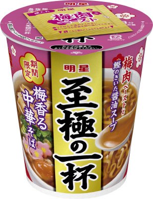 至極の一杯　梅香る中華そば　ケース