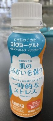 わたしのチカラＱ１０ヨーグルト　うる肌ケア・ストレス　ドリンクタイプ
