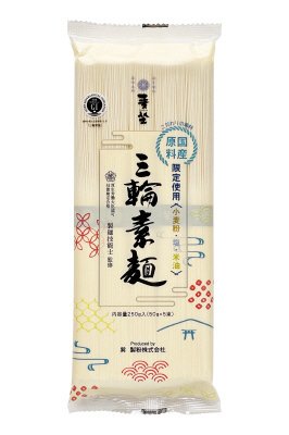 麦坐　三輪素麺　国産原料限定使用