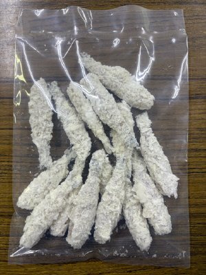 パクっと丸ごと食べられる小魚フライ