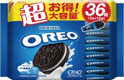 オレオ　メガパック　バニラクリーム　３６枚