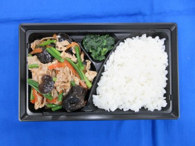 豚肉ときくらげのオイスター弁当