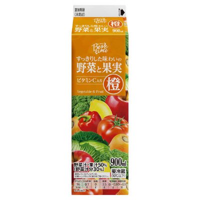 ビバタイム すっきりした味わいの野菜と果実　橙