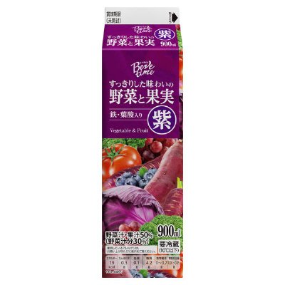 ビバタイム すっきりした味わいの野菜と果実　紫