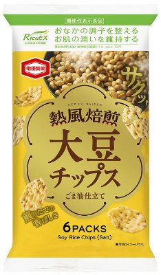 熱風焙煎大豆チップス