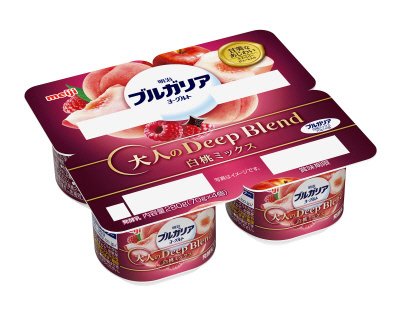 明治ブルガリアヨーグルト大人のDeepBlend白桃ミックス