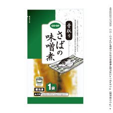 骨取りさばの味噌煮