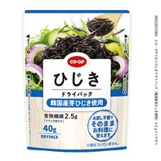 ひじきドライパック（韓国産芽ひじき使用）