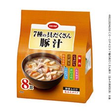 ７種の具だくさん豚汁
