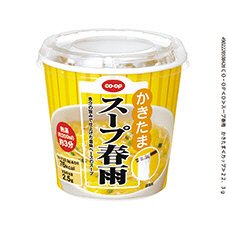 スープ春雨　かきたま