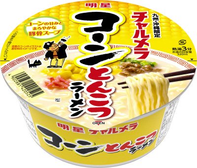 チャルメラどんぶり コーンとんこつラーメン　ケース