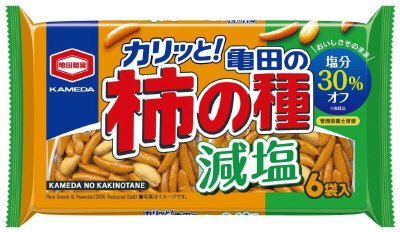 減塩亀田の柿の種６袋詰