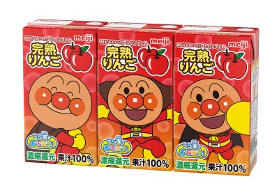 明治それいけ！アンパンマンの完熟りんご