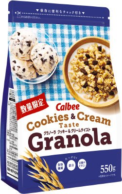 グラノーラクッキー＆クリームテイスト