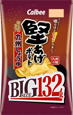 堅あげポテト九州しょうゆＢＩＧ