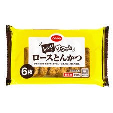 レンジでサクッとロースとんかつ