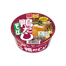 鴨だしそば（ミニ味付け油揚げ入り）