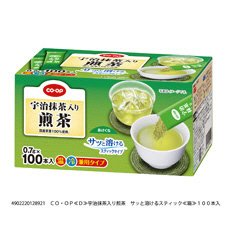 宇治抹茶入り煎茶　サッと溶けるスティック