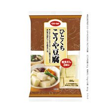 ひとくちこうや豆腐　（こうや豆腐５６ｇ　粉末だし１０ｇ×３袋）