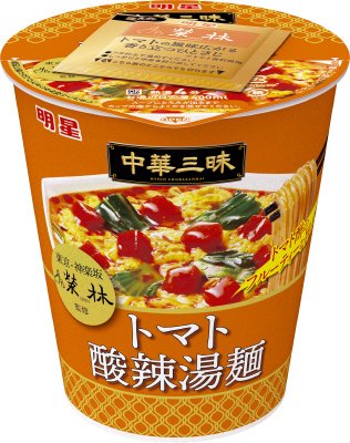 中華三昧タテ型ビッグ　榮林　トマト酸辣湯麺　ケース