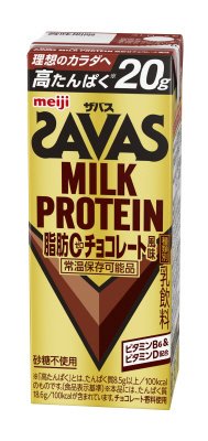 ザバスＭＩＬＫＰＲＯＴＥＩＮ脂肪０チョコレート風味