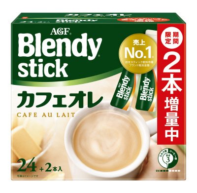 「ブレンディ」スティック　カフェオレ２４＋２本