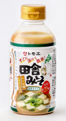 トモエ田舎みそ液状タイプ345gﾍﾟｯﾄ