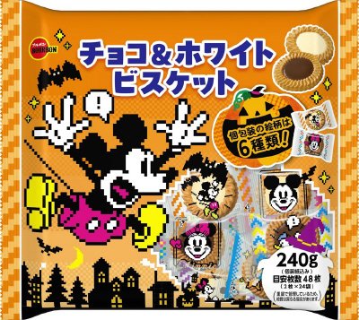 ディズニー／チョコ＆ホワイトビスケットＨＷ