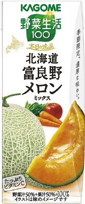 野菜生活１００　本日の逸品　北海道富良野メロンミックス