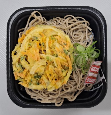 だしが自慢。かき揚げそば