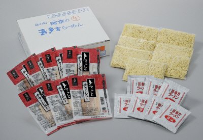 河京喜多方ラーメン７食とろっとチャーシュー付き