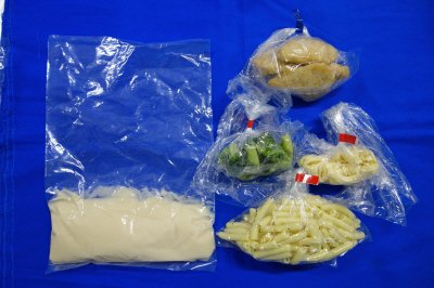 サーモンとブロッコリーのグラタン