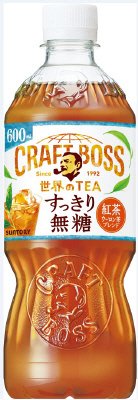 サントリー　クラフトボス　世界のＴＥＡ　すっきり無糖　ペット（手売り用）