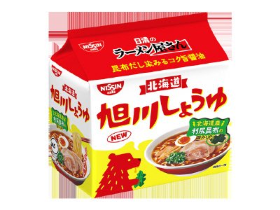 日清のラーメン屋さん　旭川しょうゆ５食パック
