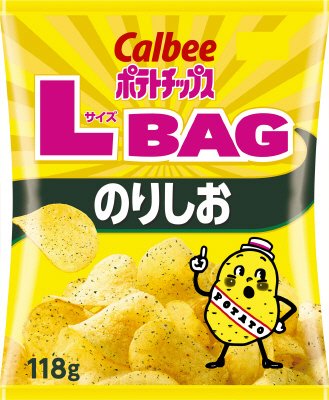 ポテトチップスＬサイズＢＡＧのりしお