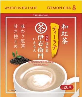 伊右衛門和紅茶ティーラテ