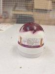 クリームわらび　ブルーベリー